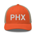 PHX Phoenix Airport Code Trucker Hat