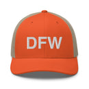 DFW Dallas Fort Worth Airport Code Trucker Hat