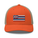 Hawaii Flag Trucker Hat