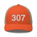307 Wyoming Area Code Trucker Hat