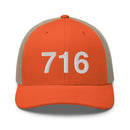 716 Buffalo NY Area Code Trucker Hat