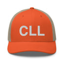 CLL College Station Airport Code Trucker Hat