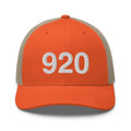 920 Green Bay Area Code Trucker Hat