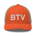 BTV Burlington Airport Code Trucker Hat