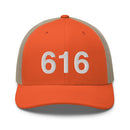 616 Grand Rapids MI Trucker Hat