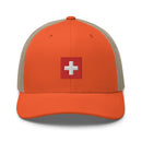 Switzerland Flag Trucker Hat