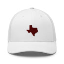 Maroon Texas Trucker Hat