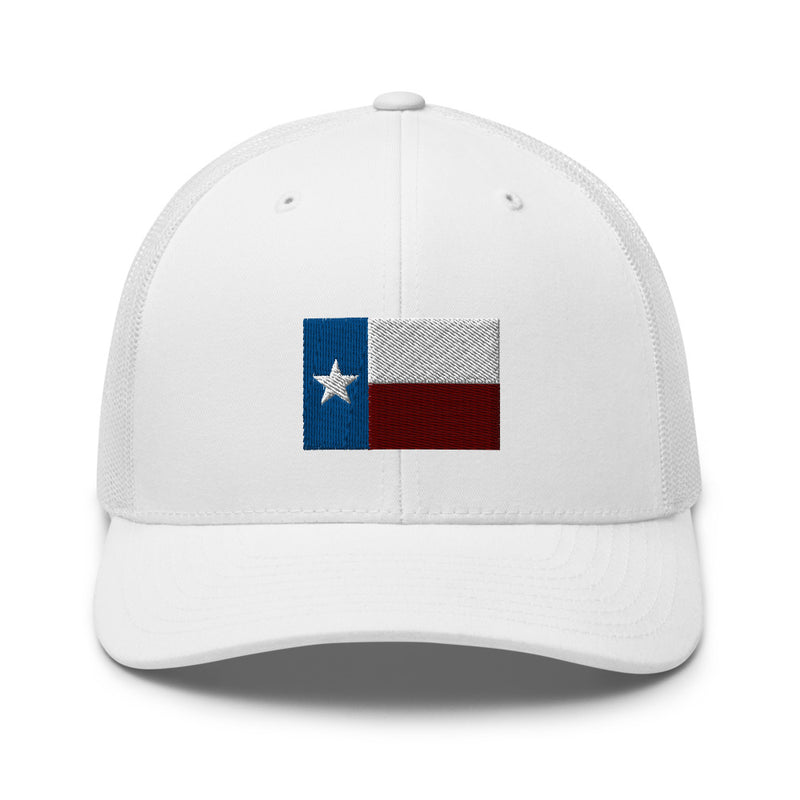 Maroon Texas Flag Trucker Hat