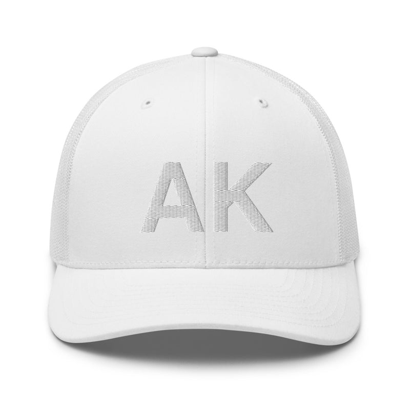 Alaska AK Trucker Hat