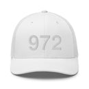 972 Dallas Area Code Trucker Hat