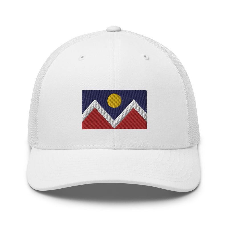 Denver Colorado Flag Trucker Hat