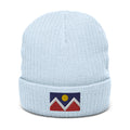 Denver Colorado Flag Recycled Polyester Cuffed Beanie