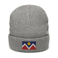 Denver Colorado Flag Recycled Polyester Cuffed Beanie