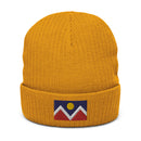 Denver Colorado Flag Recycled Polyester Cuffed Beanie