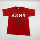 Vintage Red Army Reflective T-shirt Size S