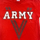 Vintage Red Army Reflective T-shirt Size S