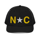 North Carolina Flag Richardson 112 Trucker Hat