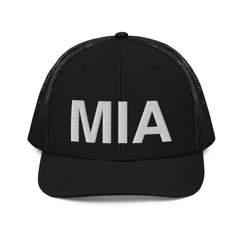 MIA Miami FL Airport Code Trucker Hat