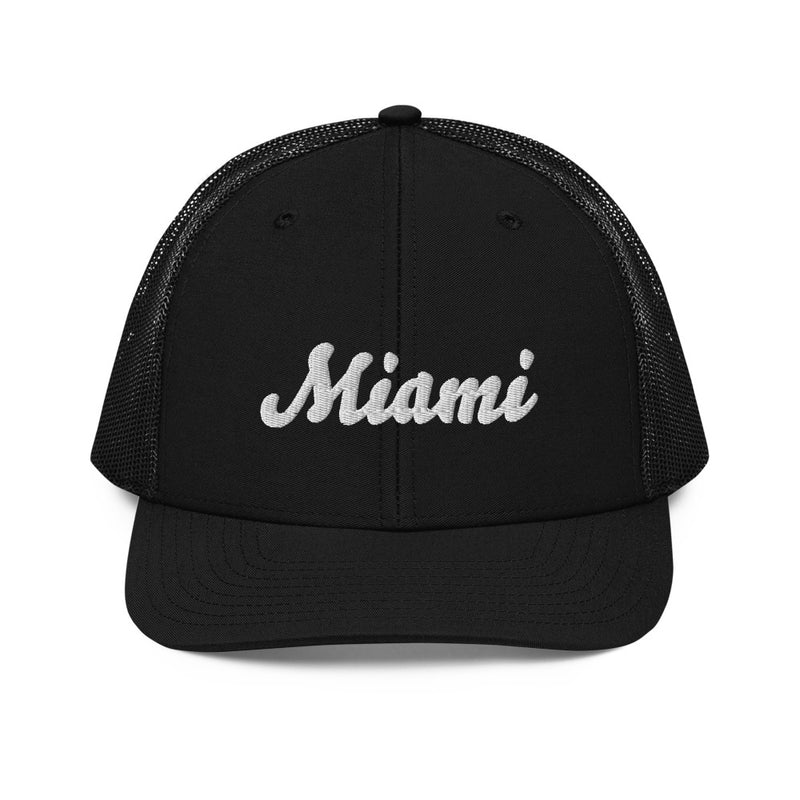 Script Miami FL Trucker Hat