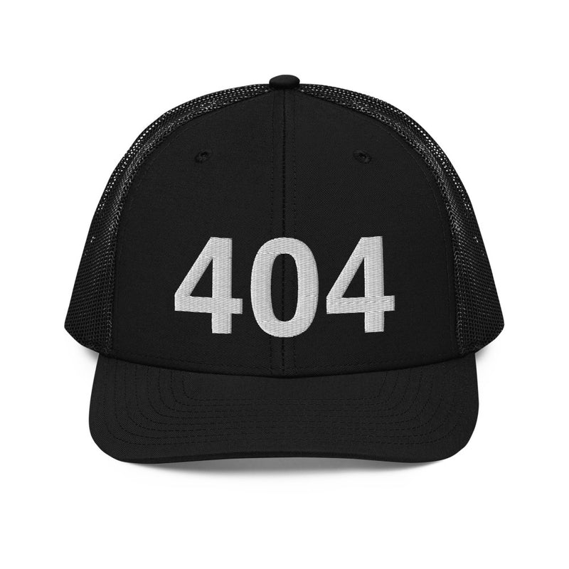 404 Atlanta GA Area Code Trucker Hat