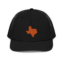 Orange Texas Richardson Trucker Hat