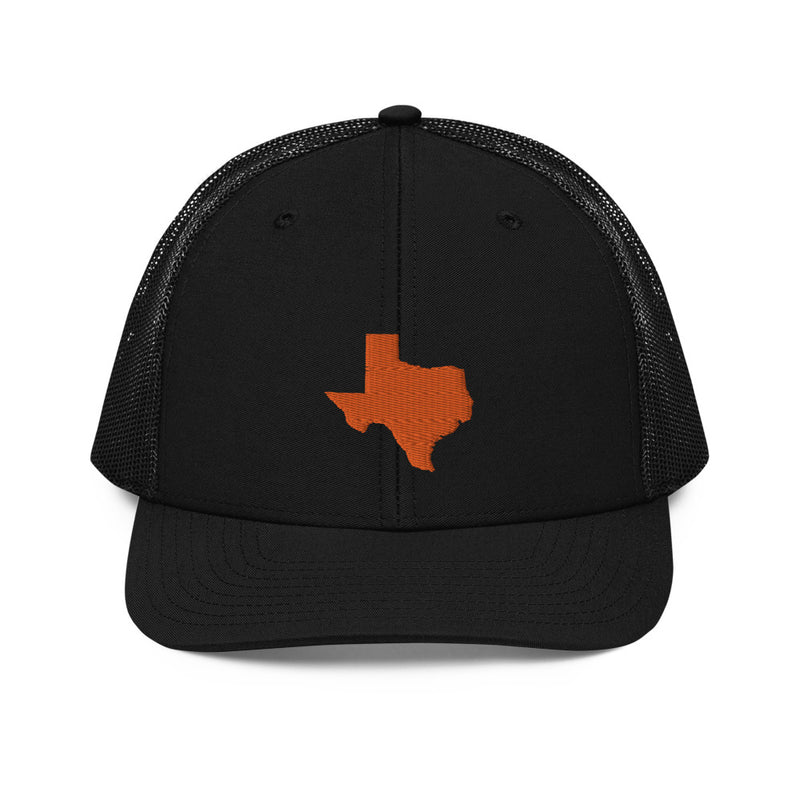 Orange Texas Richardson Trucker Hat