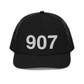 907 Alaska Area Code Richardson Trucker Hat