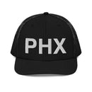 PHX Phoenix Airport Code Richardson Trucker Hat