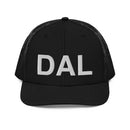 DAL Dallas Airport Code Richardson Trucker Hat