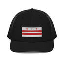 Washington DC Flag Richardson 112 Trucker Hat