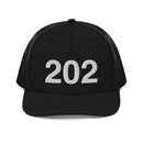 202 Washington DC Area Code Richardson 112 Trucker Hat