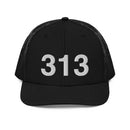 313 Detroit MI Area Code Richardson 112 Trucker Hat