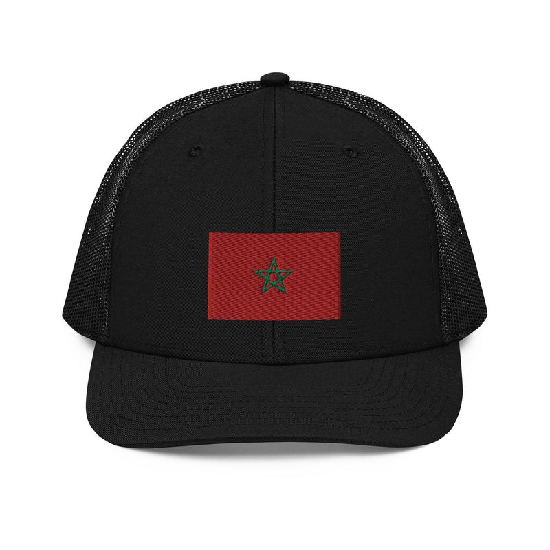 Moroccan Flag Richardson 112 Trucker Hat