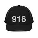 916 Sacramento Area Code Richardson 112 Trucker Hat