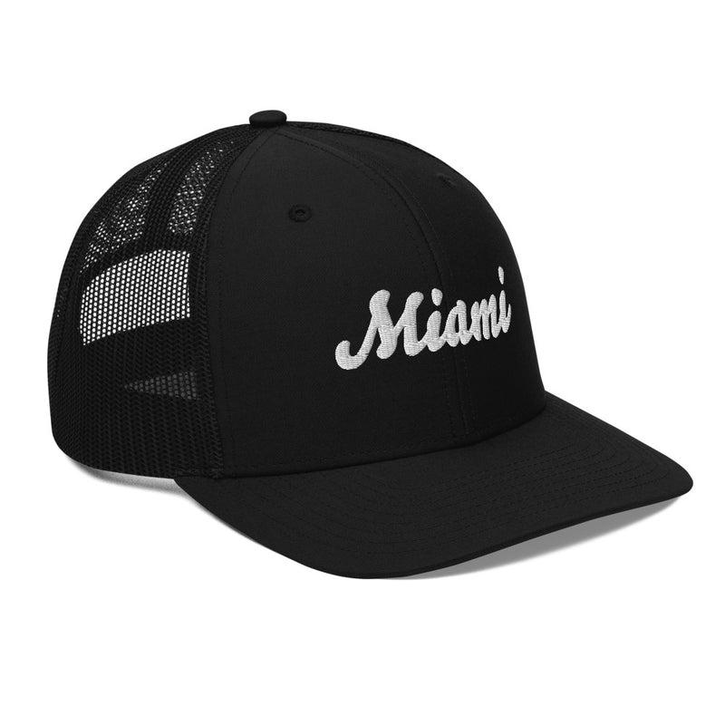 Script Miami FL Trucker Hat