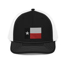Black And Red Texas Flag Richardson Trucker Hat
