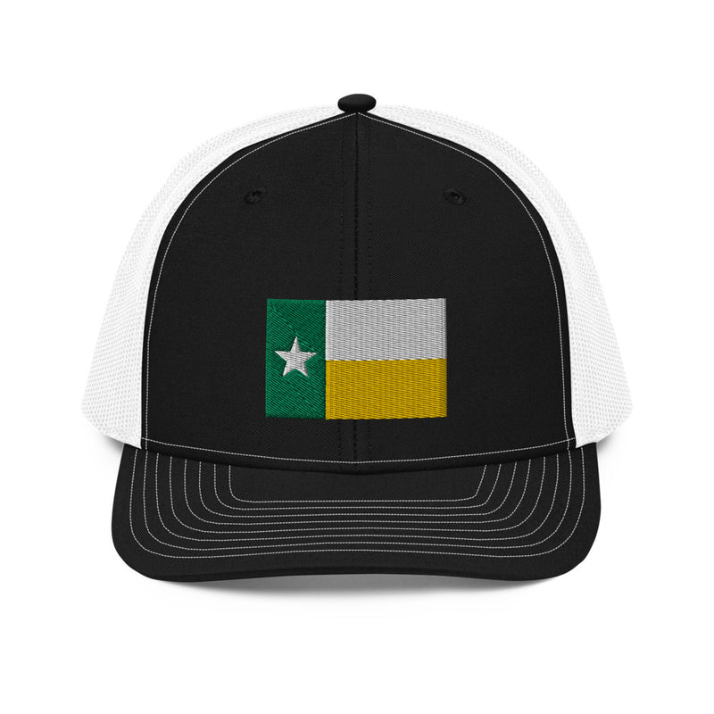 Green and Gold Texas Flag Richardson Trucker Hat