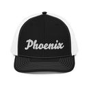 Script Cursive Phoenix AZ Richardson Trucker Hat