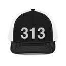 313 Detroit MI Area Code Richardson 112 Trucker Hat