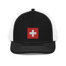 Switzerland Flag Richardson 112 Trucker Hat