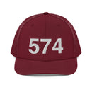 574 South Bend IN Area Code Richardson 112 Trucker Hat