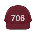 706 Athens GA Area Code Richardson 112 Trucker Hat