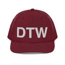 DTW Detroit MI Airport Code Richardson 112 Trucker Hat