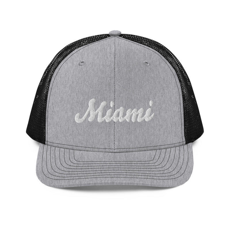 Script Miami FL Trucker Hat