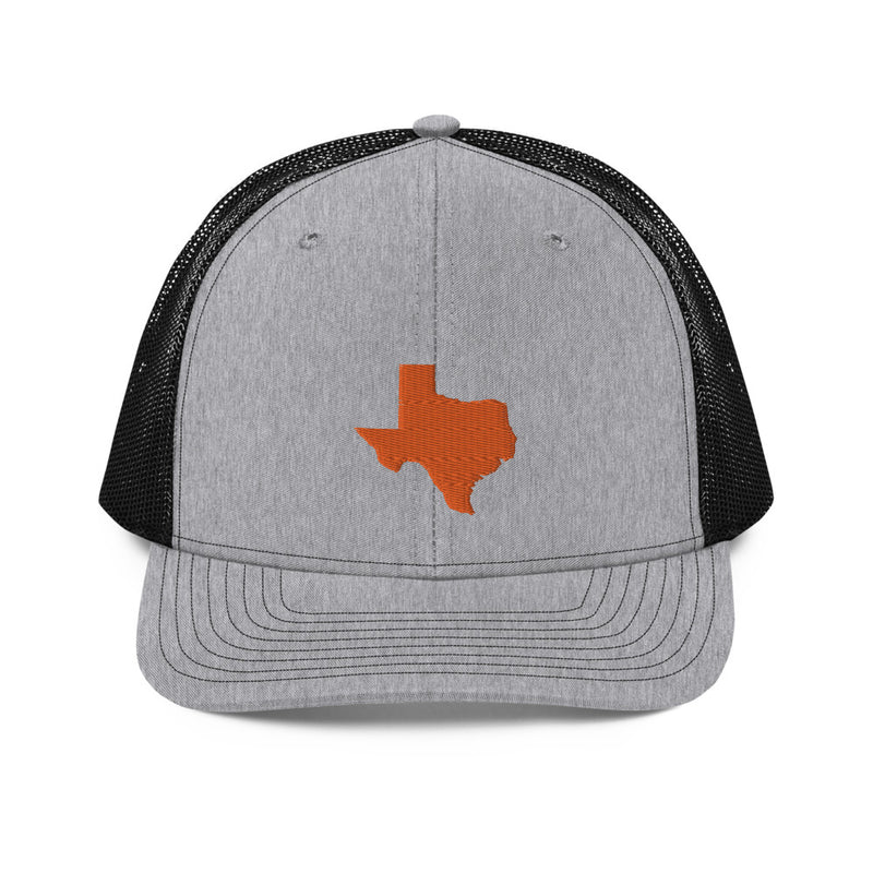 Orange Texas Richardson Trucker Hat