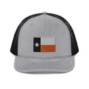 Orange Texas Flag Richardson Trucker Hat