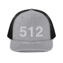 512 Austin Area Code Richardson Trucker Hat