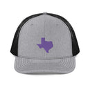 Purple Texas Richardson Trucker Hat