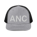ANC Anchorage Airport Code Richardson Trucker Hat