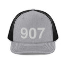 907 Alaska Area Code Richardson Trucker Hat